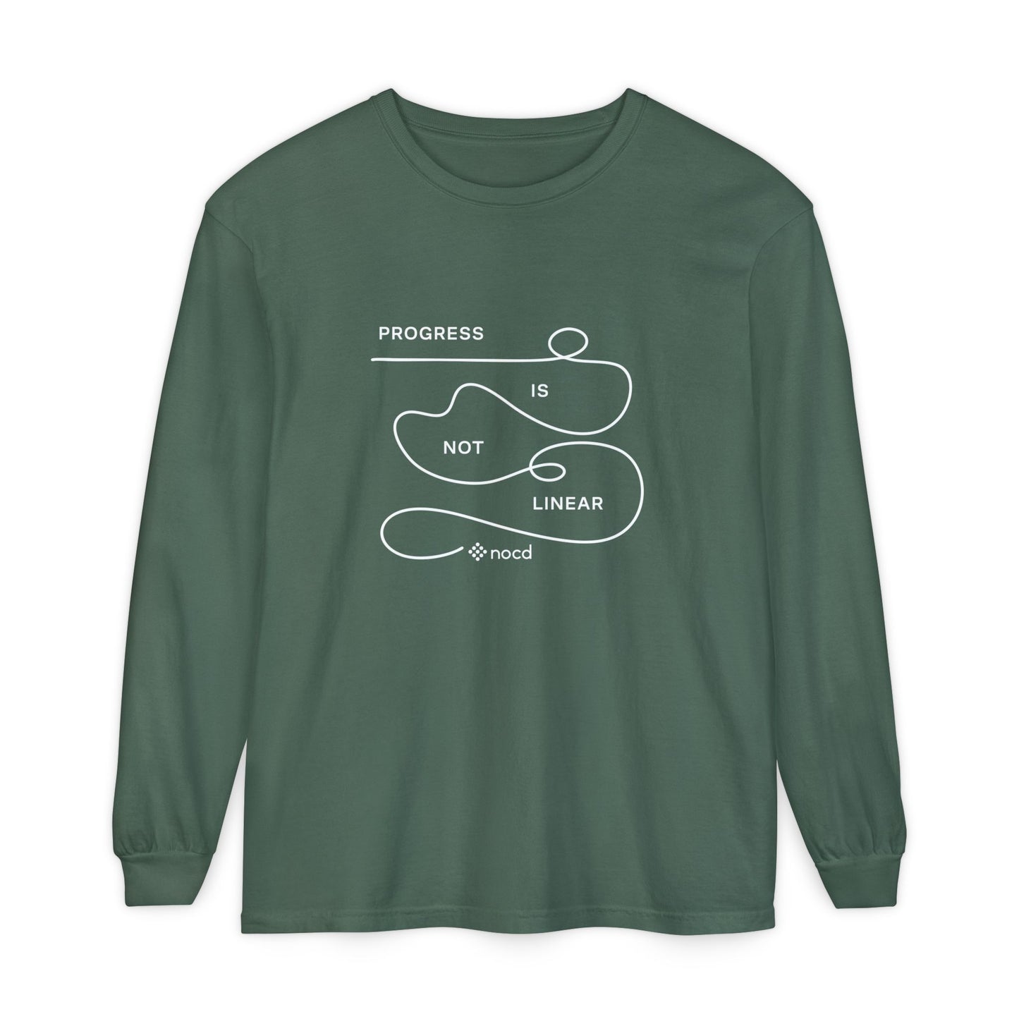 Unisex Garment-dyed Long Sleeve T-Shirt