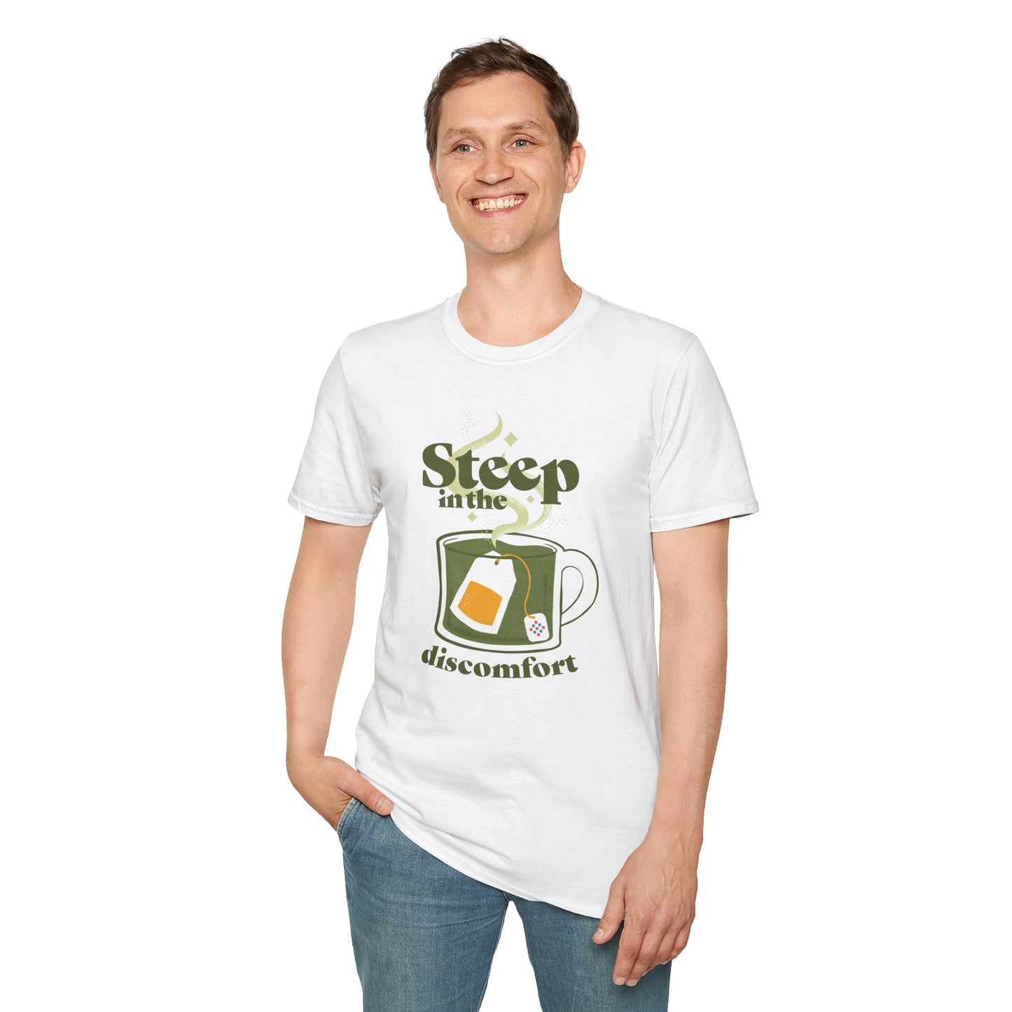 "Steep in the Discomfort" Tee