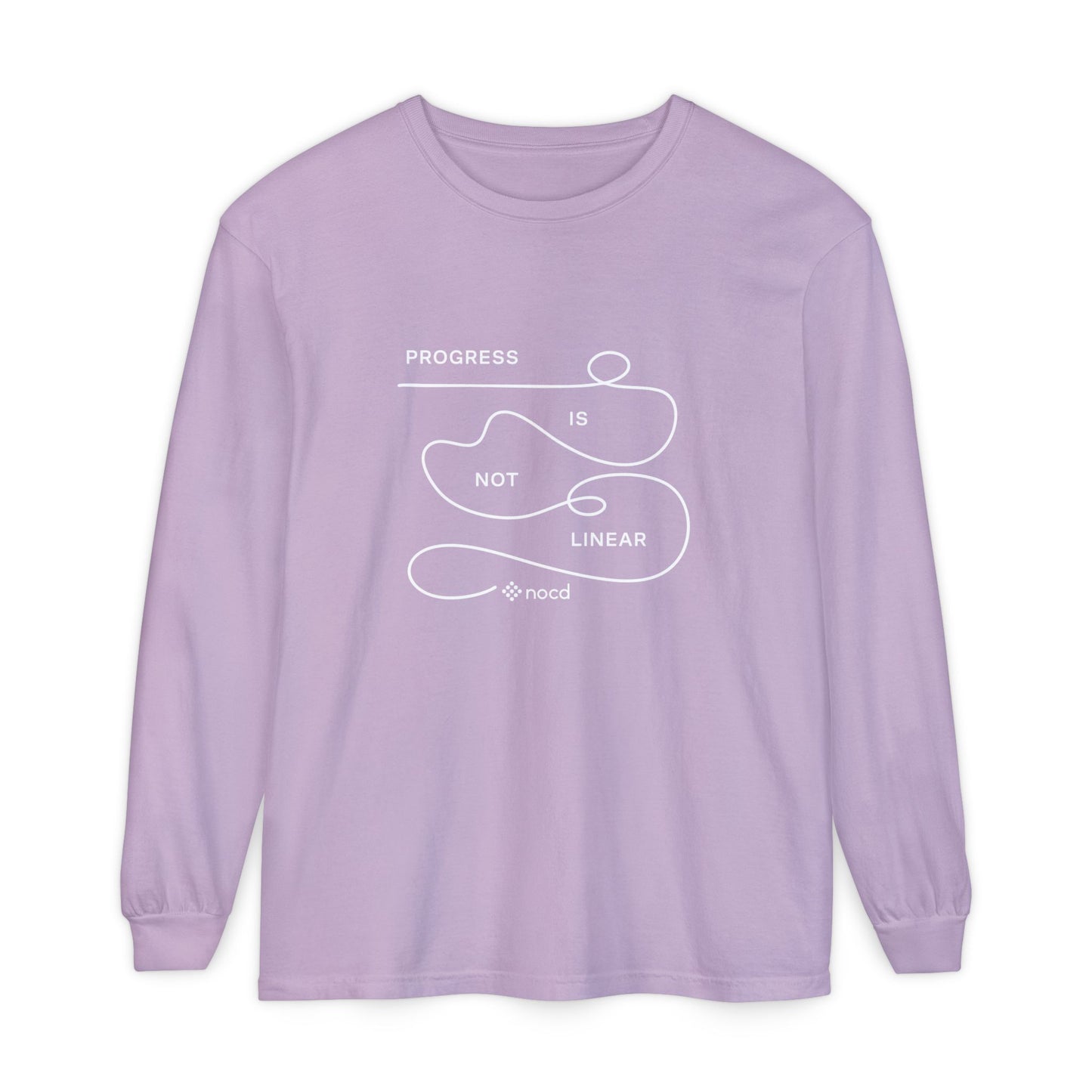 Unisex Garment-dyed Long Sleeve T-Shirt
