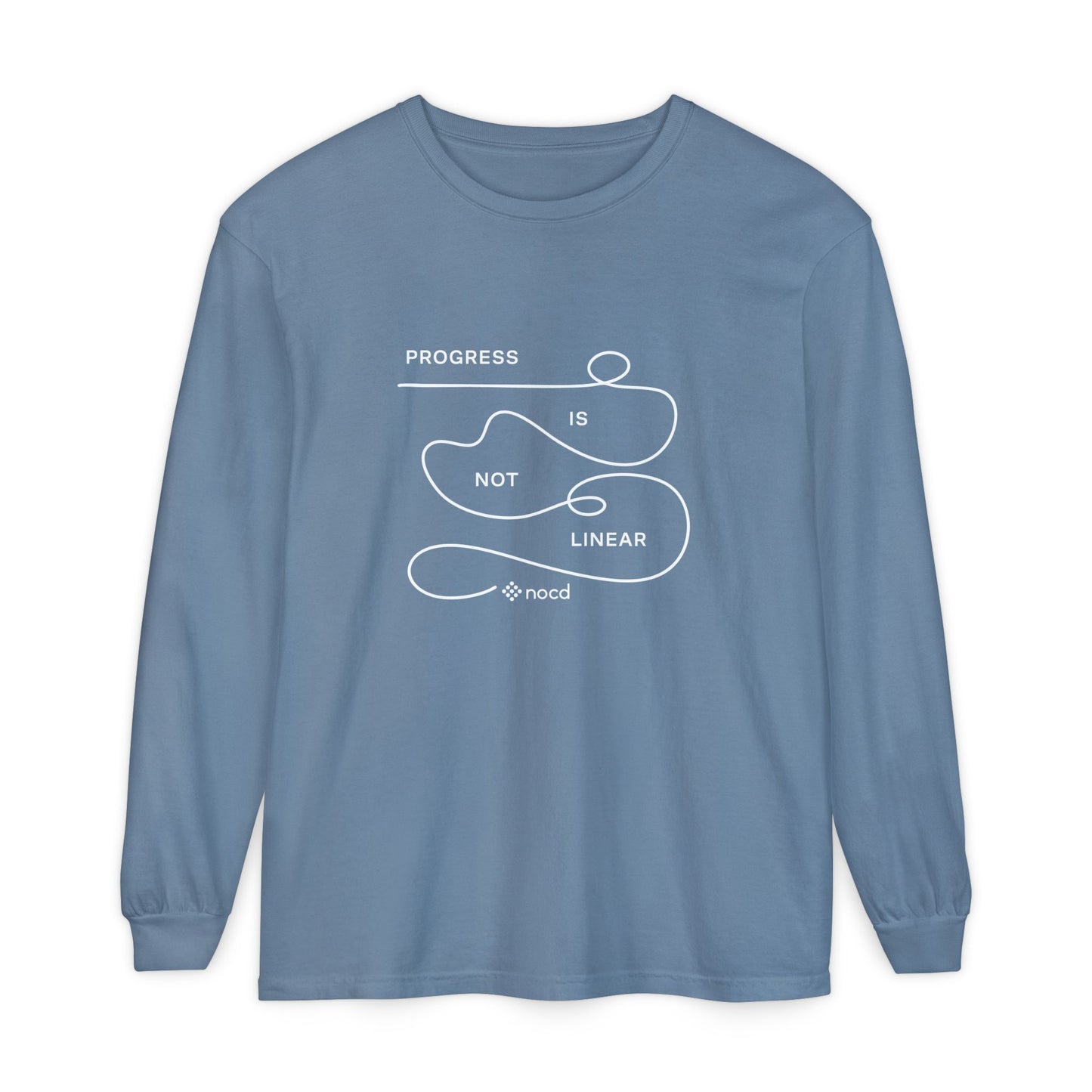 Unisex Garment-dyed Long Sleeve T-Shirt