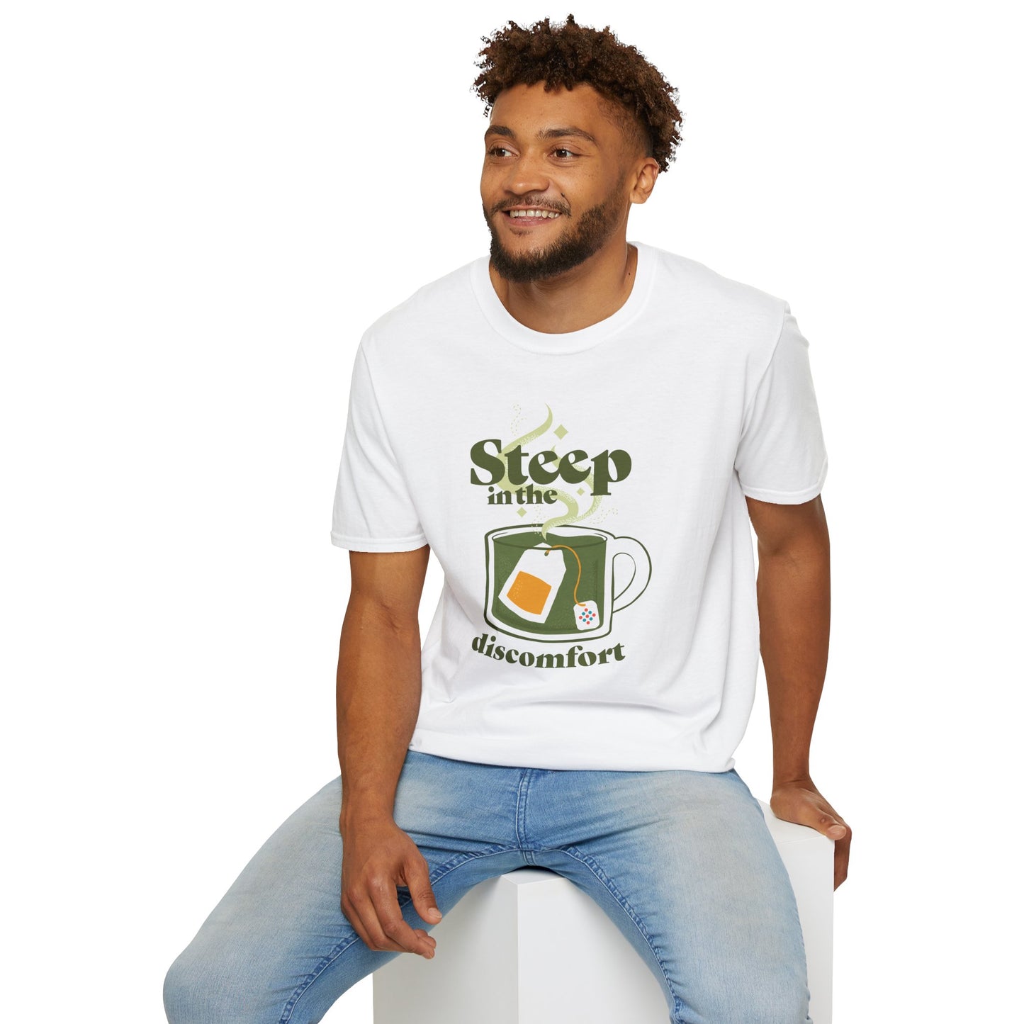 "Steep in the Discomfort" Tee