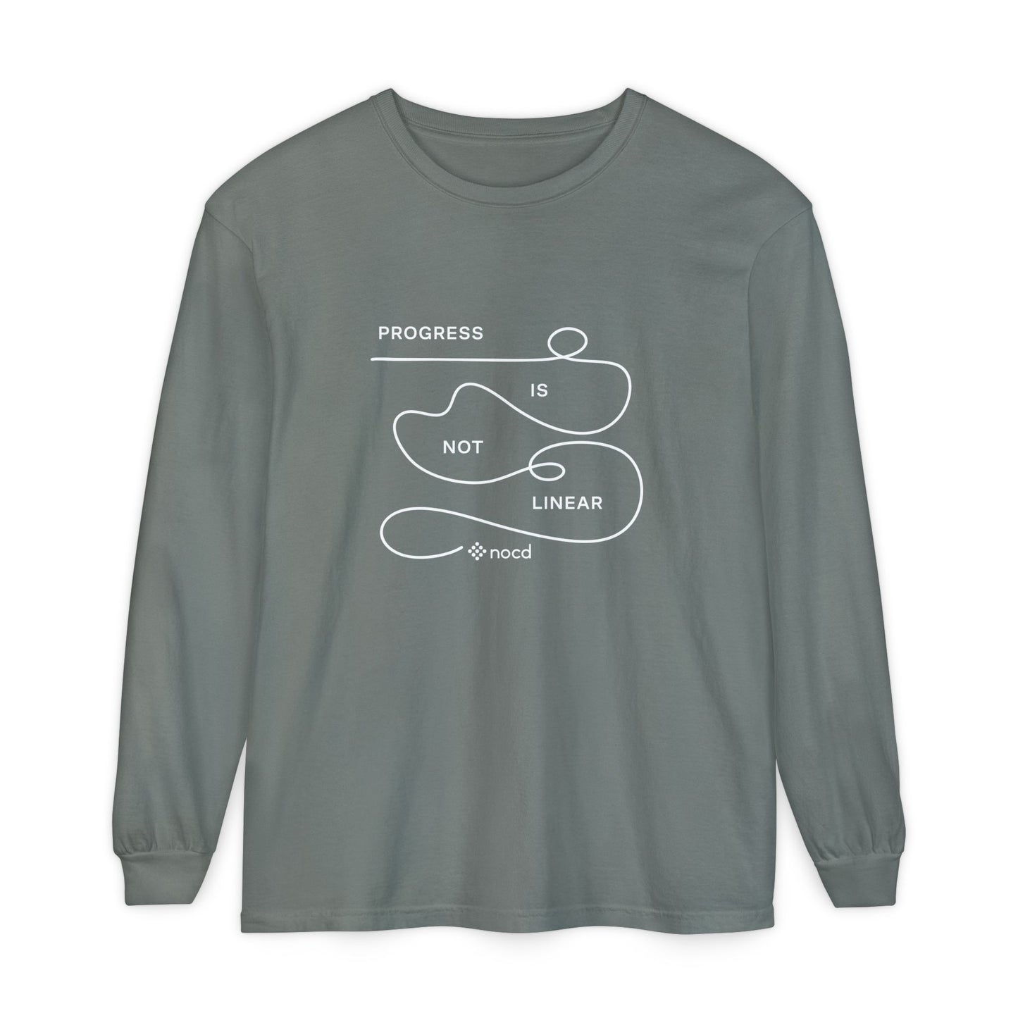 Unisex Garment-dyed Long Sleeve T-Shirt