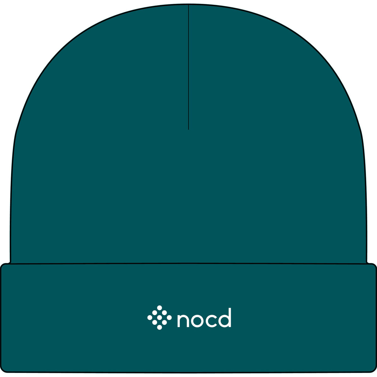Embroidered Cuff Beanie (Dark Colors)