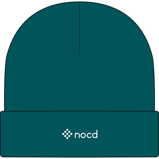 Embroidered Cuff Beanie (Dark Colors)