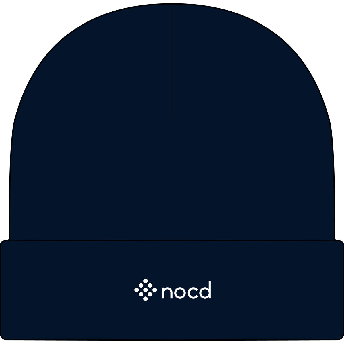 Embroidered Cuff Beanie (Dark Colors)