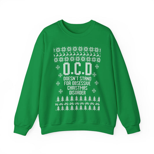 OCD Christmas Sweatshirt