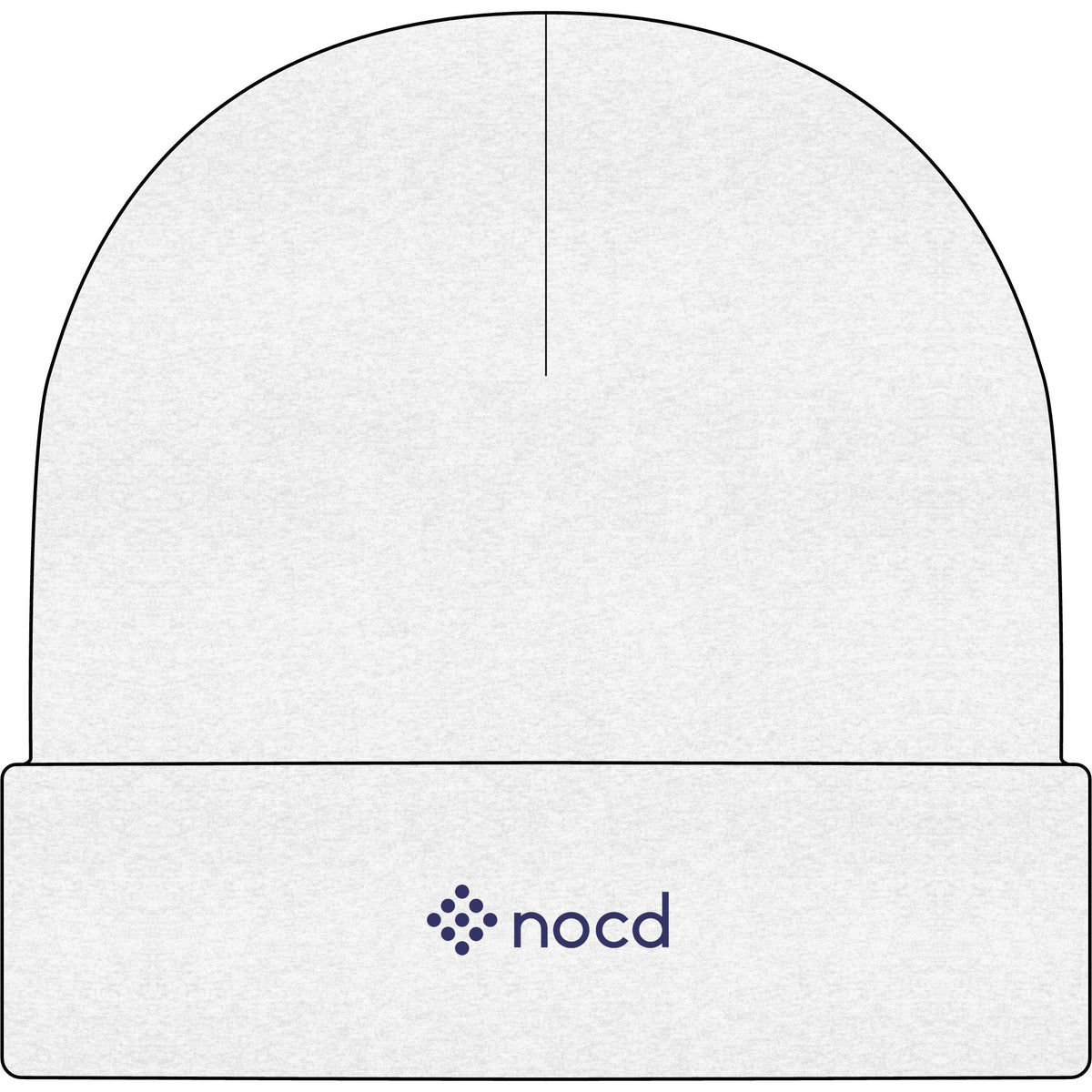 Embroidered Cuff Beanie (Light Colors)