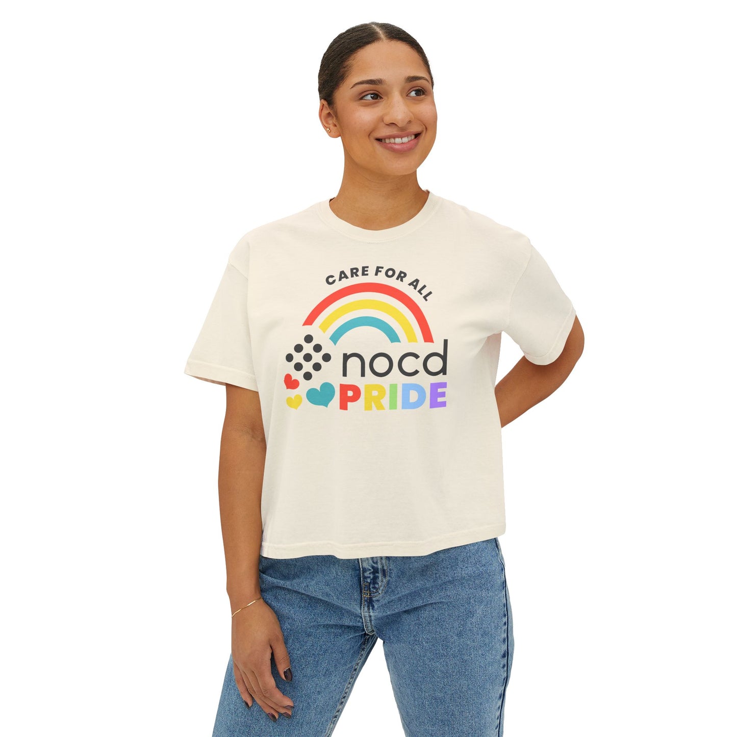 NOCD Pride - Boxy Cropped Tee