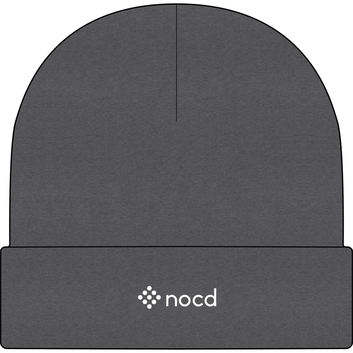 Embroidered Cuff Beanie (Dark Colors)
