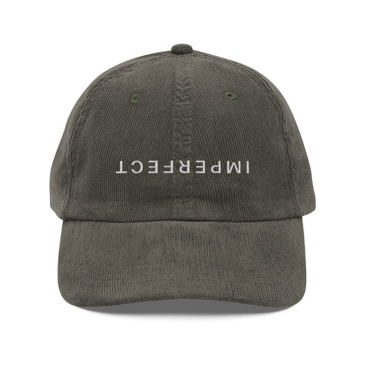 Vintage Corduroy Cap (Embroidery)