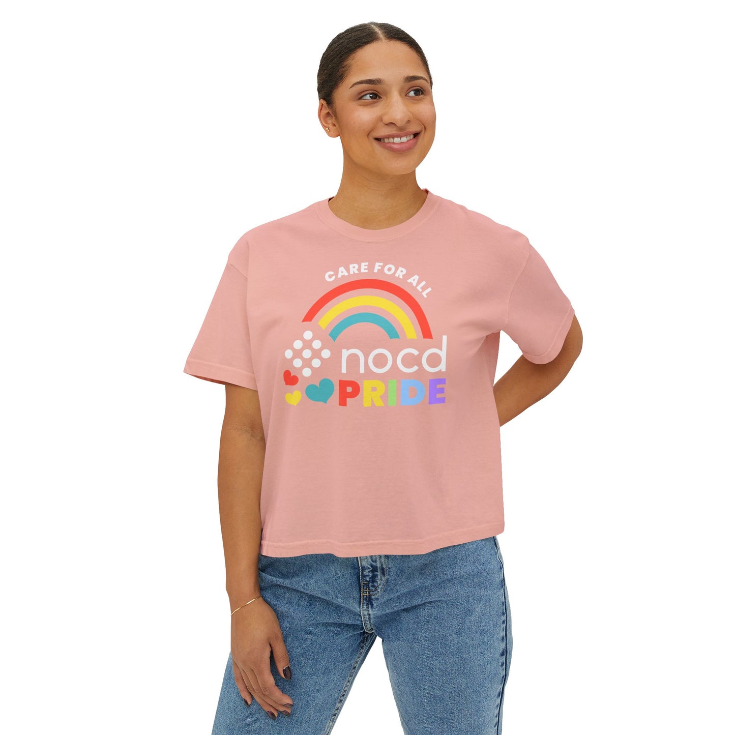 NOCD Pride - Boxy Cropped Tee
