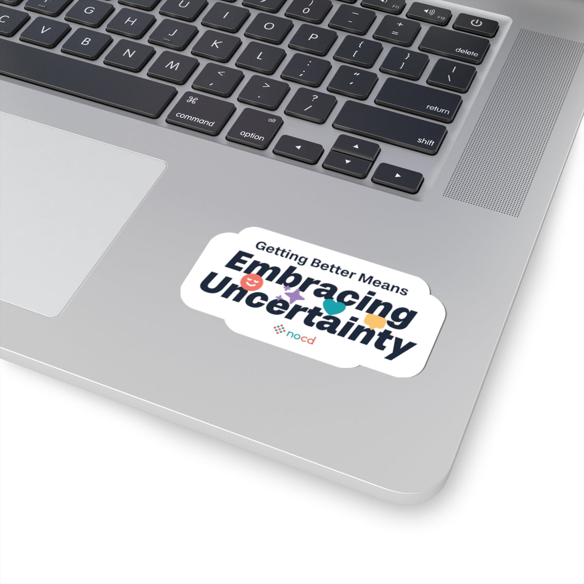 Embracing Uncertainty Sticker