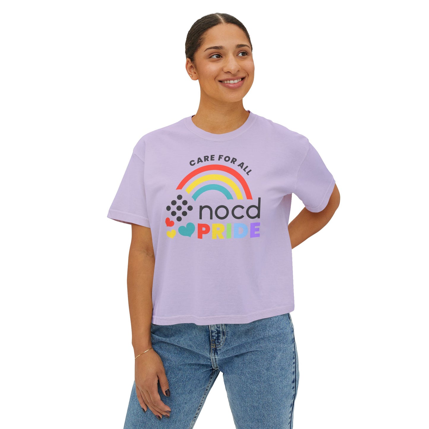 NOCD Pride - Boxy Cropped Tee